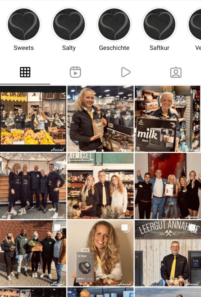 Instagram Account Edeka Honsel - Social Media in Dorsten - FilmOrbit